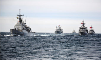 SNMCG2 exercising with Turkish Navy