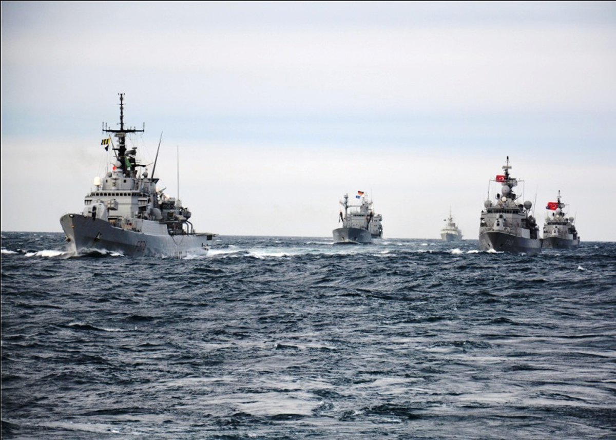 SNMCG2 exercising with Turkish Navy