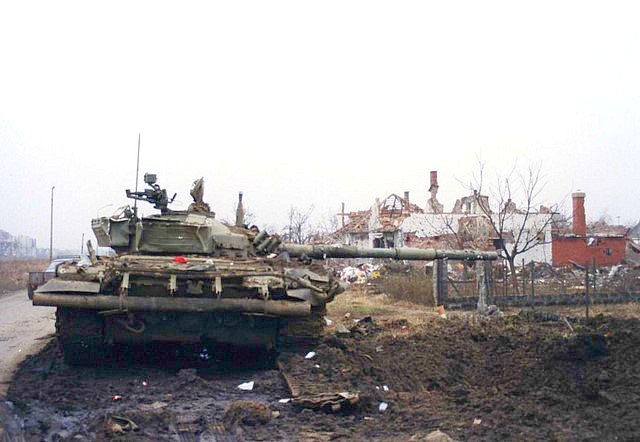 Croatian_War_1991_Vukovar_destroyed_tank