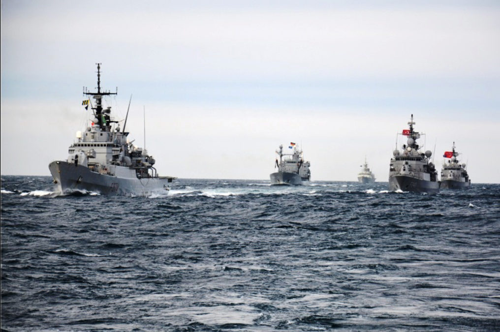 SNMCG2 exercising with Turkish Navy