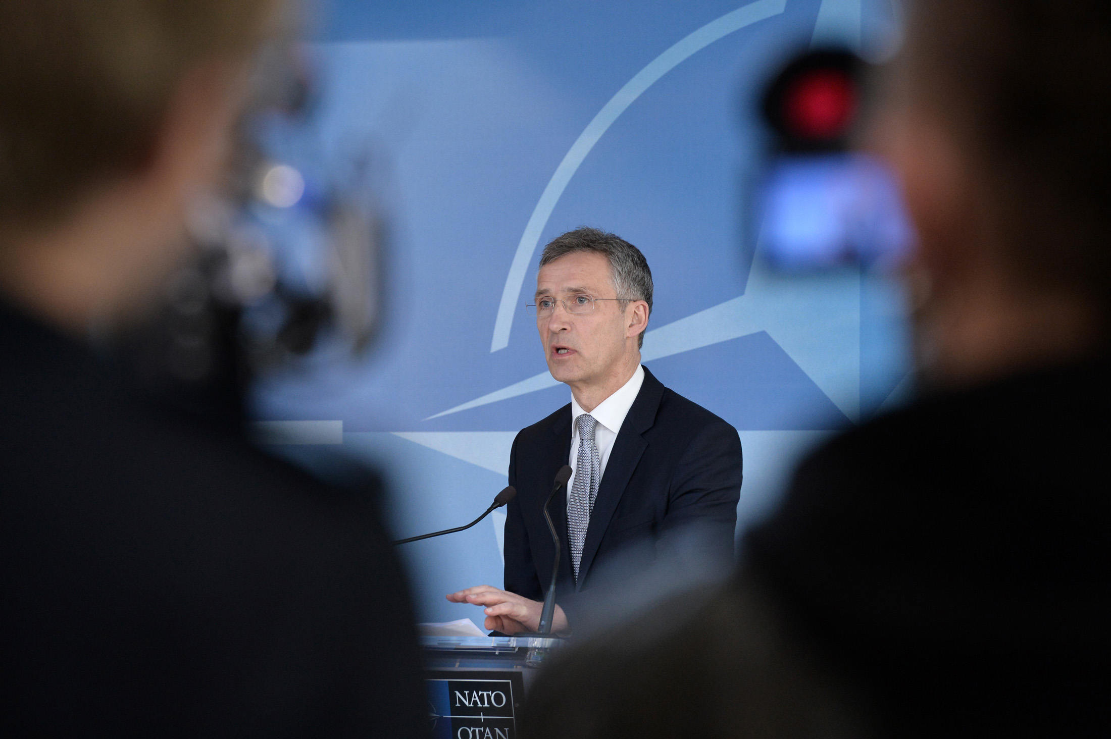 Press point by NATO Secretary General Jens Stoltenberg following the NATO-Russia Council meeting